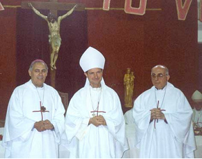 Mgr. Melani, Etienne et Mgr. Radrizzani