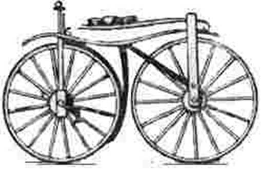 Premier bicycle de Michaux (1842)
